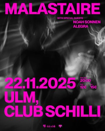 Tickets für Malastaire, Alegra & Noah Sonnen am 22.11.2025 - Karten kaufen